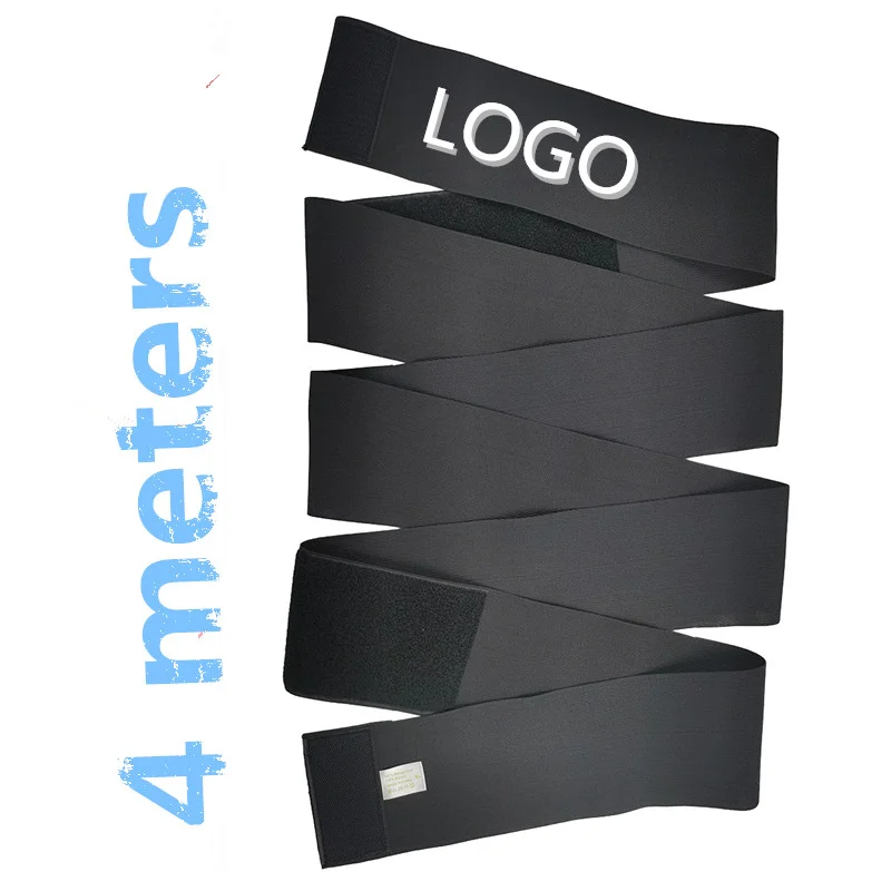 BK06 Free Sample 3 strap wrap waist trainer belt for women breathable new custom logo with