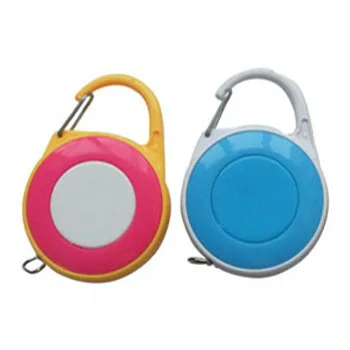 Custom Logo Retractable Steel Tape Measure Keychain with Carabiner