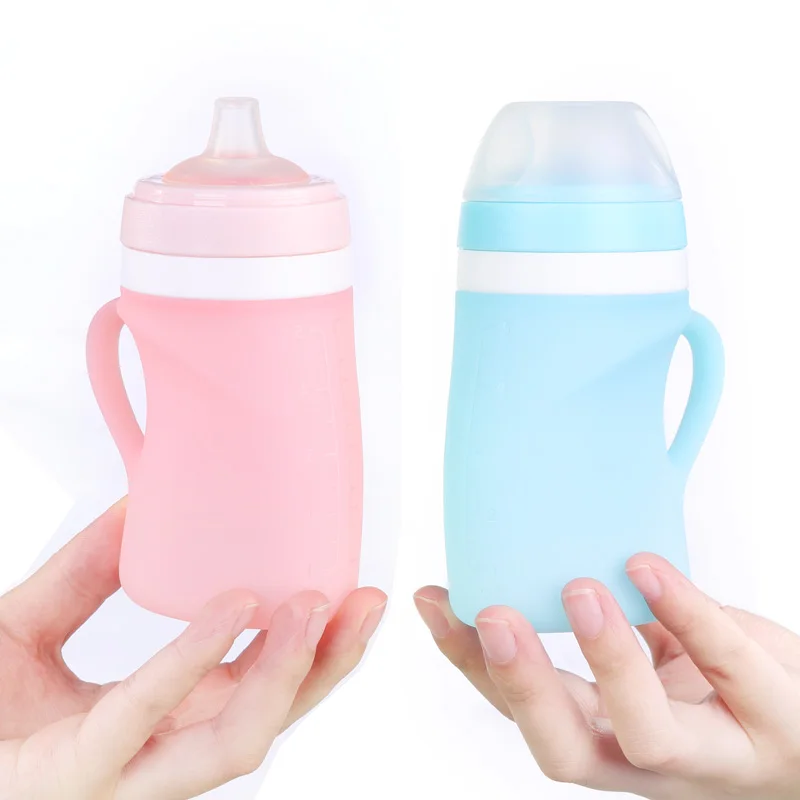 Китайский продукт B3 Экологически чистая силиконовая бутылка для кормления детей бутылочка взрослых и из силикона