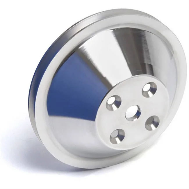 CNC Machined Aluminum Alloy v belt water pump pulley