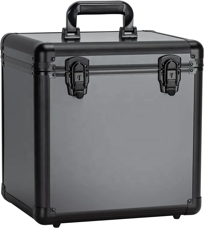 deluxe Vinyl Record Storage Box for 30 LPS or 50LPS