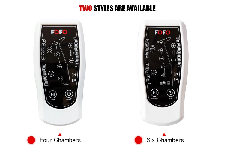 8 chamber air pressure compression leg optima massager recovery boots