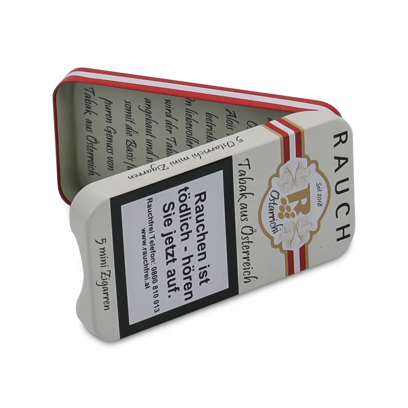 Tin Box Metal Cigarette Case for Tobacco for Storing Cigarettes