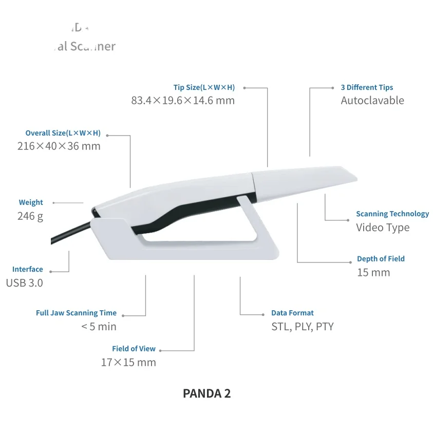 Dental 3D Scanning System Endodontics  Intra Oral 3D Dental Scanner
