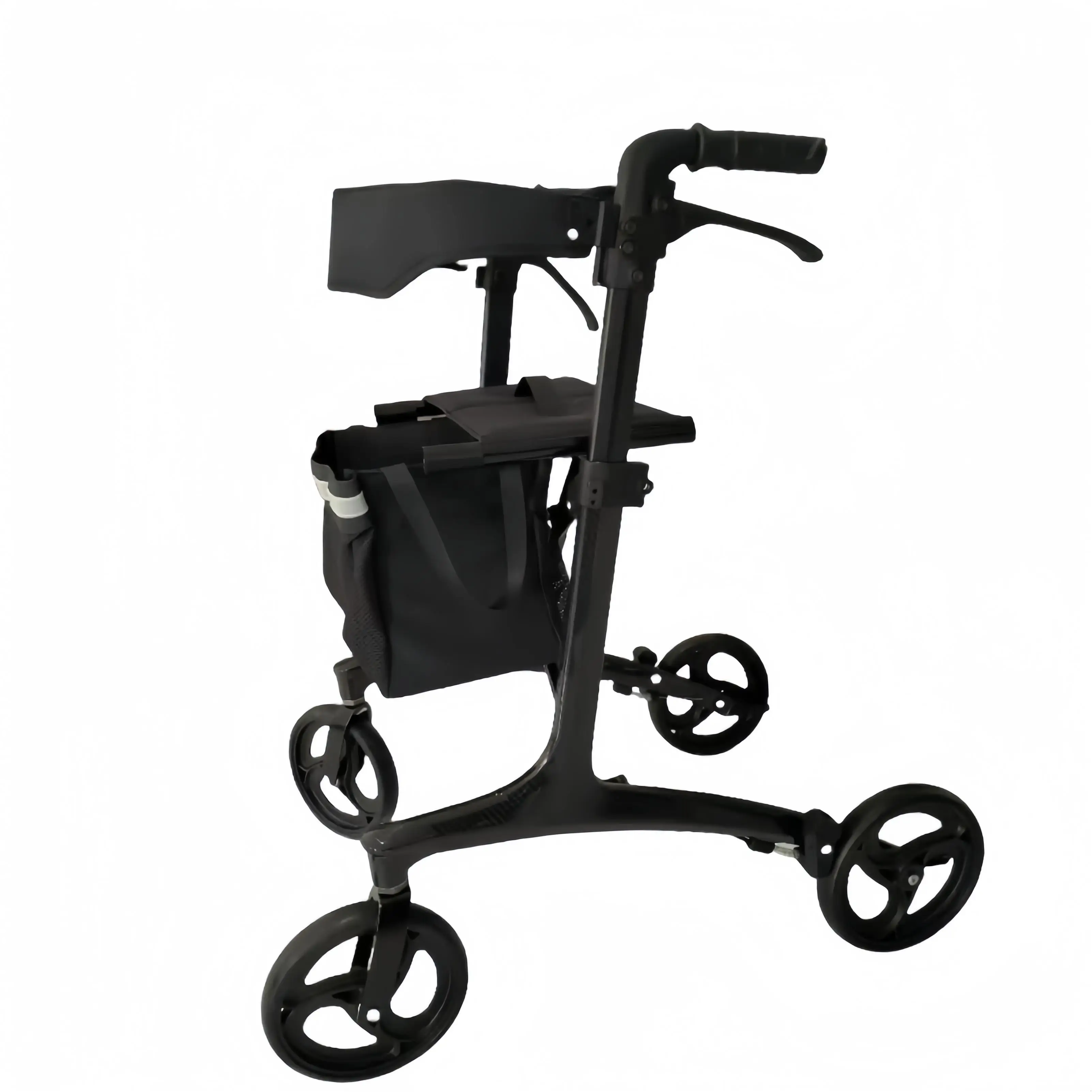 Rollator Walker nexus rollator walker Carbon Fibre For Adults Rehabilitation Children Tracker Medical Walker With 14 Inch Wheels