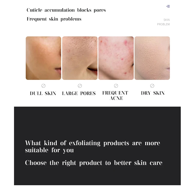 
exfoliator toner Exfoliating 120ml Quantity Original Feature Form Type Toner Supply Model Manufacturing Water 