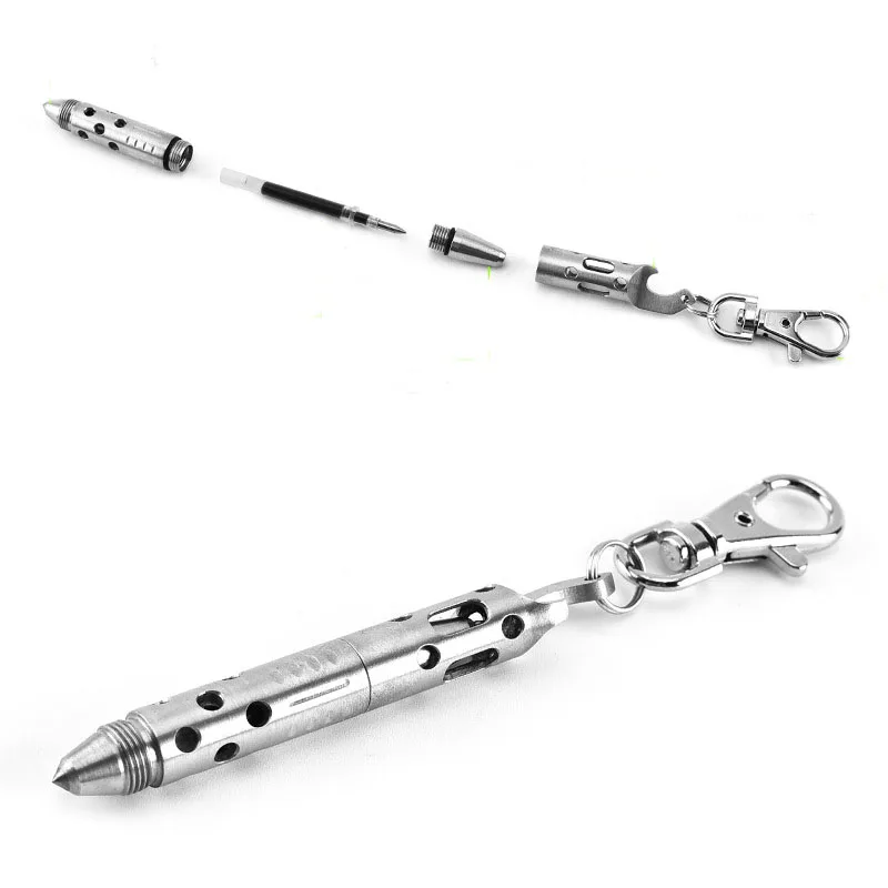 2021 hot sell stainless steel titanium tactical multi tool edc pen