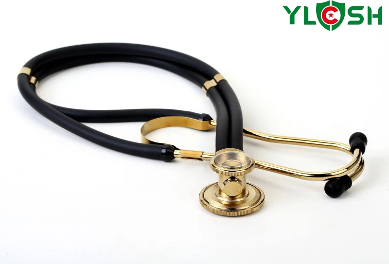 Portable stethoscope  Deluxe Dual-Head stainless steel medical Stethoscope with high quality