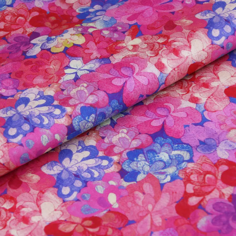 Flower Poplin Cotton Fabric Liberty Of London Print fabric