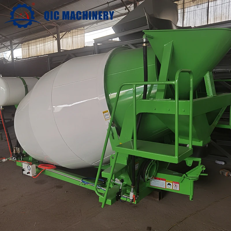 Hot Sale of Customizable 5 Cubic Meters Cement Mixer Drum Equipped Water tank for Sale