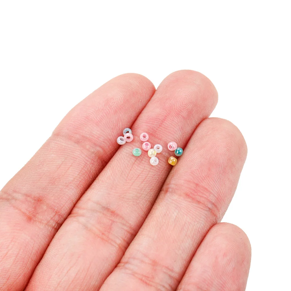 Wholesale High Quality Opaque 2mm 3mm 4mm Glass Seed Beads 450g/bag Size 6/0 8/0 11/0 12/0 15/0 Waist Beads For Jewelry Making