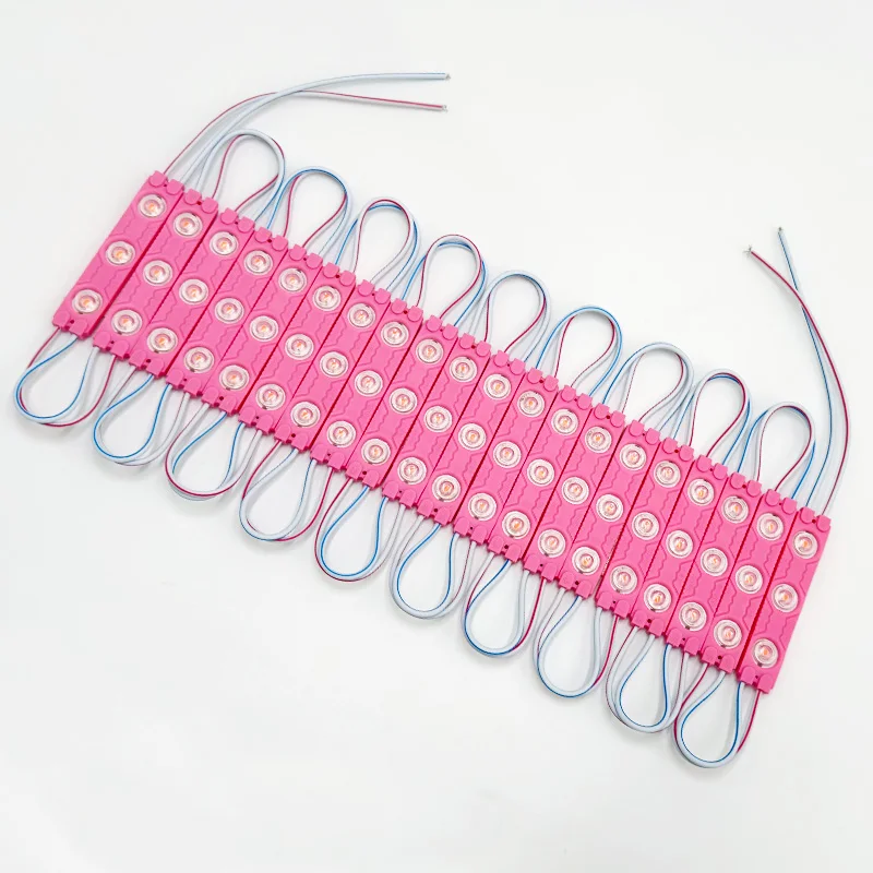 Outdoor Sign Advertising Module LED Light 12V 1.5W 2835 Warm White/Blue/Yellow Emitting IP65 Rated Green/Yellow Color