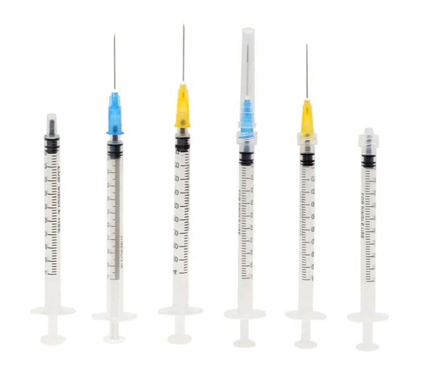 Hot sale medical 1ml 3ml 5ml ml auto disable needle and syringe