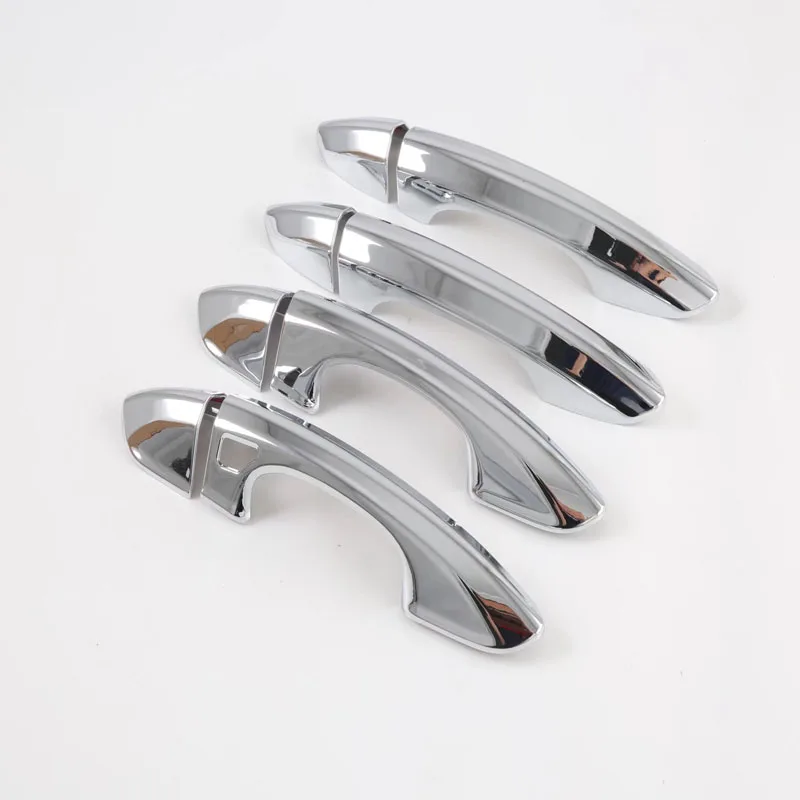 Exterior ABS Accessories Decorative Door Handle Cover Body Kits For Ford EDGE Mustang