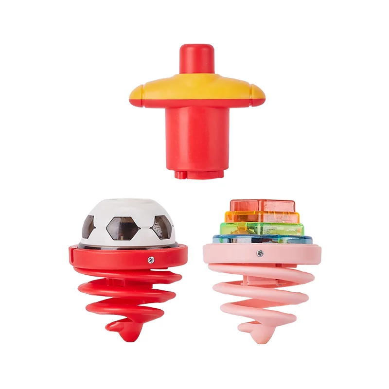 Wholesale New Products Spinning Top with Music Lighting Can Be Pressed That Is a Cool and Glowing Children Toys