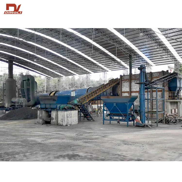 Барабанный угольный сушильный барабан для шлама