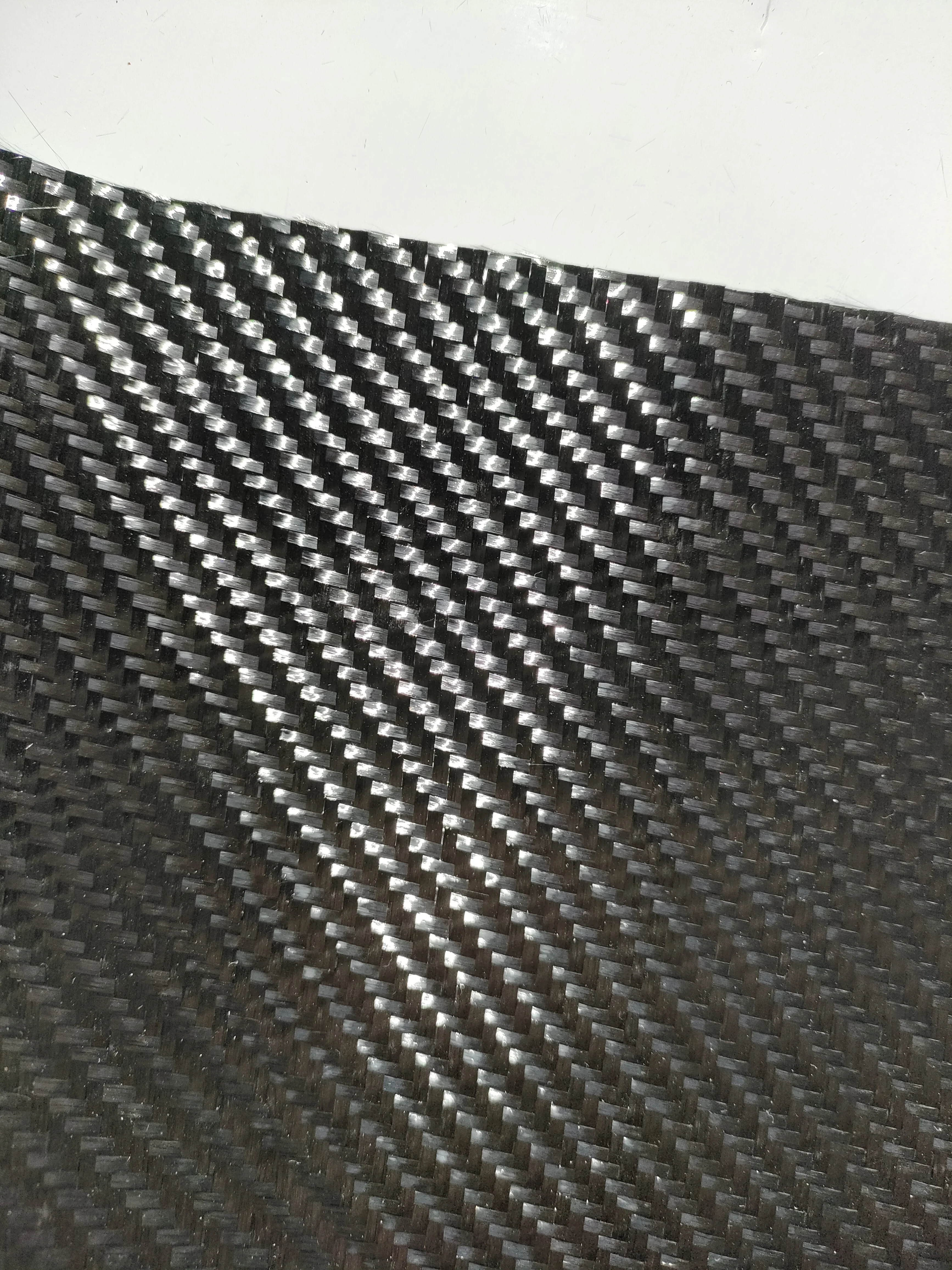 Carbon fiber fabric sheet for car