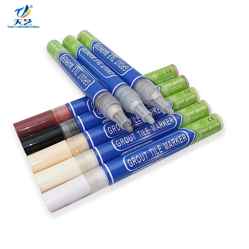 Valve-action Grout Marker,Acrylic Japanese nib,water-based ink