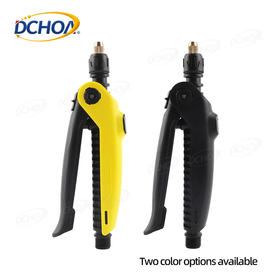 DCHOA high pressure Hose Flexible Water Pipe  for House Car Washing with Spray nozzle