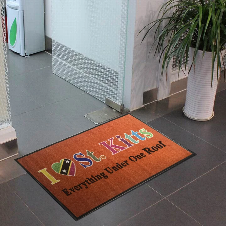 Струйный Печатный Крытый Открытый вход коврик для дома или офиса резиновая основа нескользящая дверь коврик