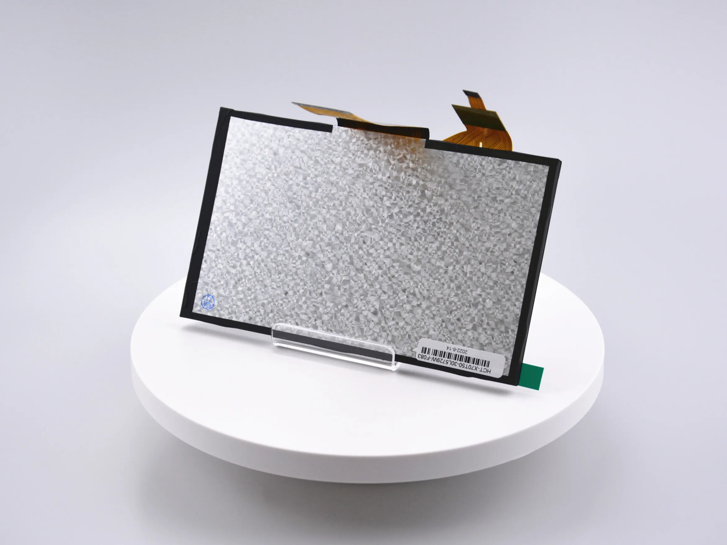 Analytical Instruments Ultrasonic Flaw Detectors 7 inch Sun Readable High Brightness 800x480 Capacitive Touch Display Module