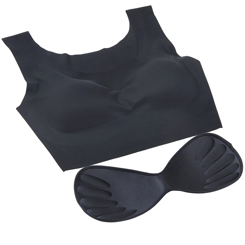 Japan Magic Comfortable Sleep Underwear Sport Bra Seamless Yoga Bra And Panty Sets