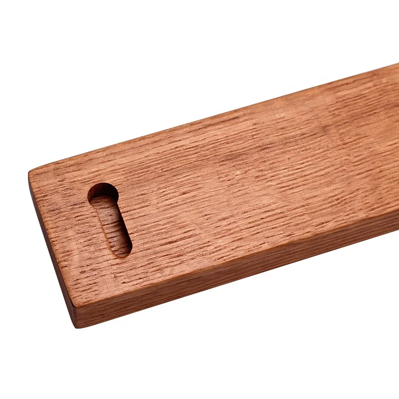 High Quality Knife Accessories 16 Magnetic Suction Cup Wooden Holder Knife Strip Oak Magnetic Wood Natural Holding Knives