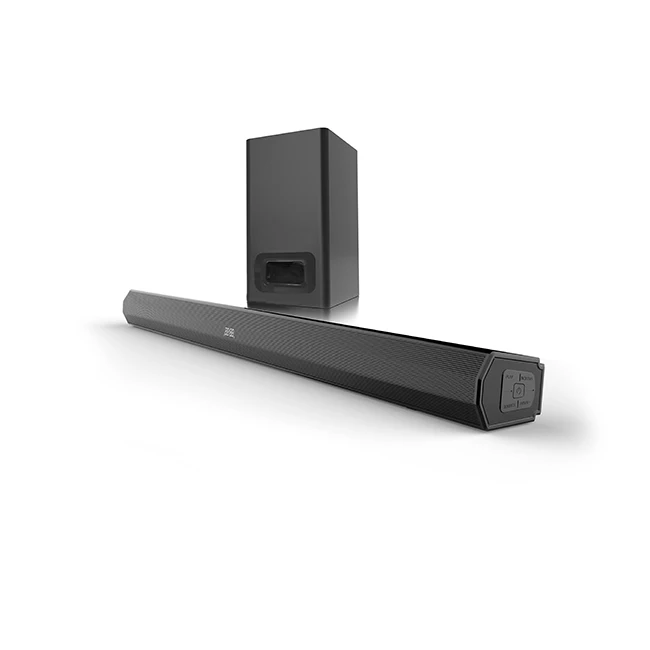 
2020 2.1 Big Bass TV Soundbar Bar Sound Speaker Subwoofer Home Theatre System with BT for LED TV and PC 