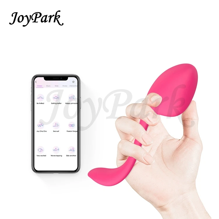 JoyPark 2022 Tadpole Remote Control Smart Vibrator Controlled Kegel Exercise Balls Egg App Sex Toys for Woman