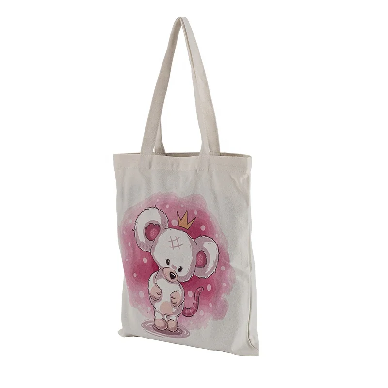
13.8*15.7 Gift Packaging for Bags Custom Cotton Tote Canvas Shopping Store Shoping Bag 