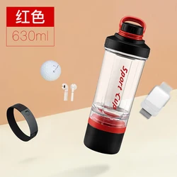FEIJIAN Creative Protein Powder Shaker Bottle Sports Fitness Mixing Whey Protein Water Bottle Sports Shaker for Gym