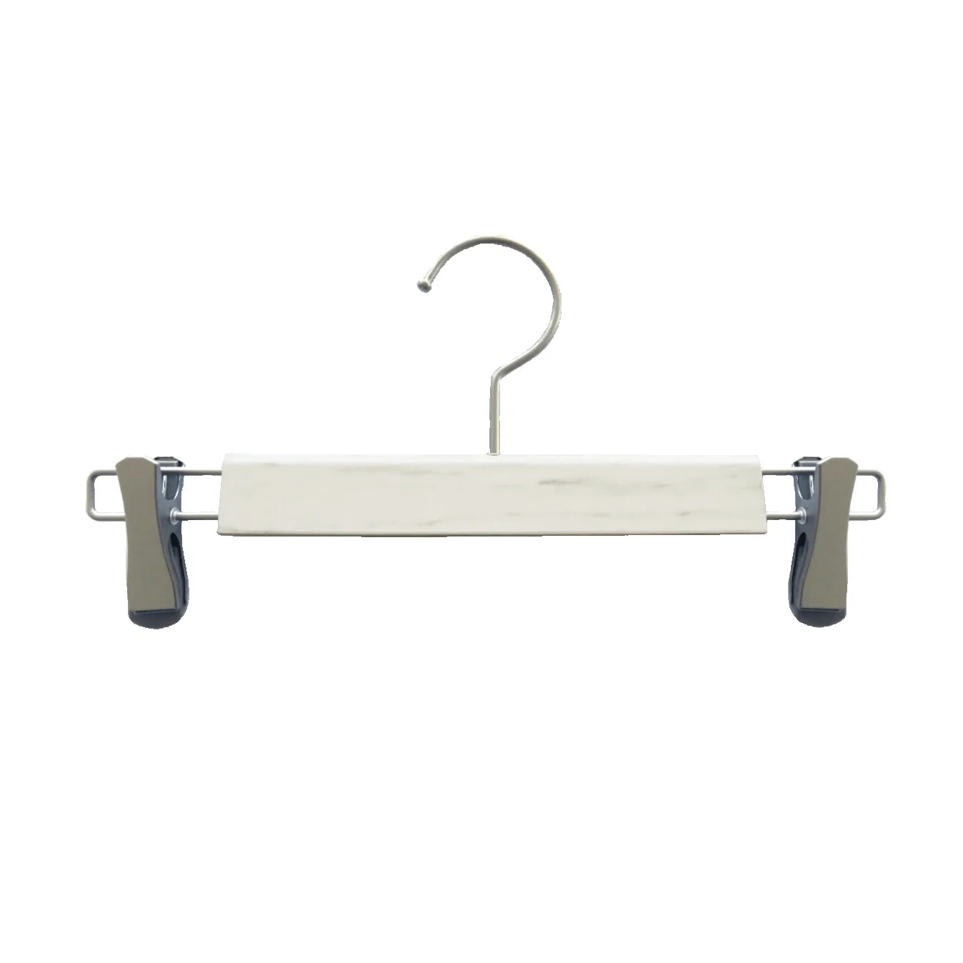 Small Lots 100 Pieces Available High Quality Single Coat Clothes Wholesale Luxury Hanger For Boutique With Grip Clip