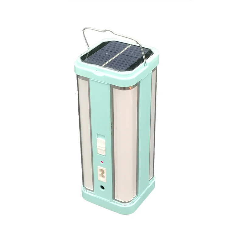 solar  power rechargeable emergency light  for camping