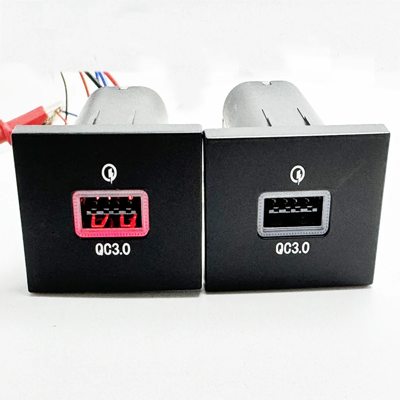 Factory Wholesale Price 2009-2011 Ford Focus 2 MK2 12V-24V USBQC3.0 Quick Car Charger