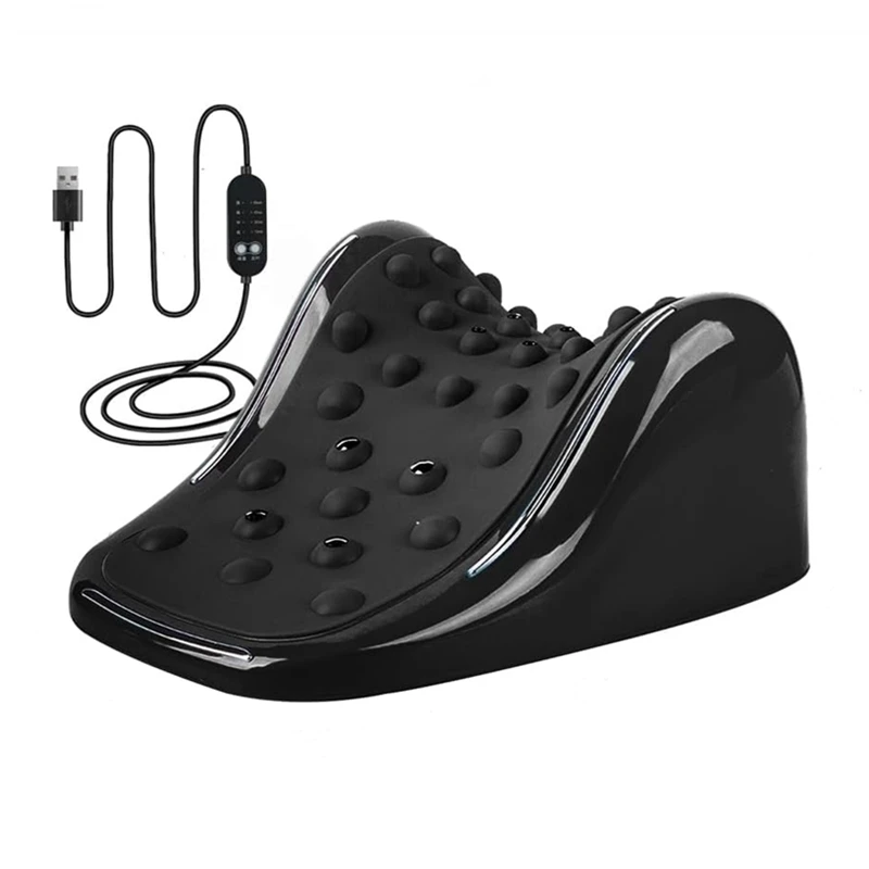 Customized Migraine Muscle Tension Relaxer Heated Therapy Cervical Neck Traction Pillow Massager for Neck and Shoulder