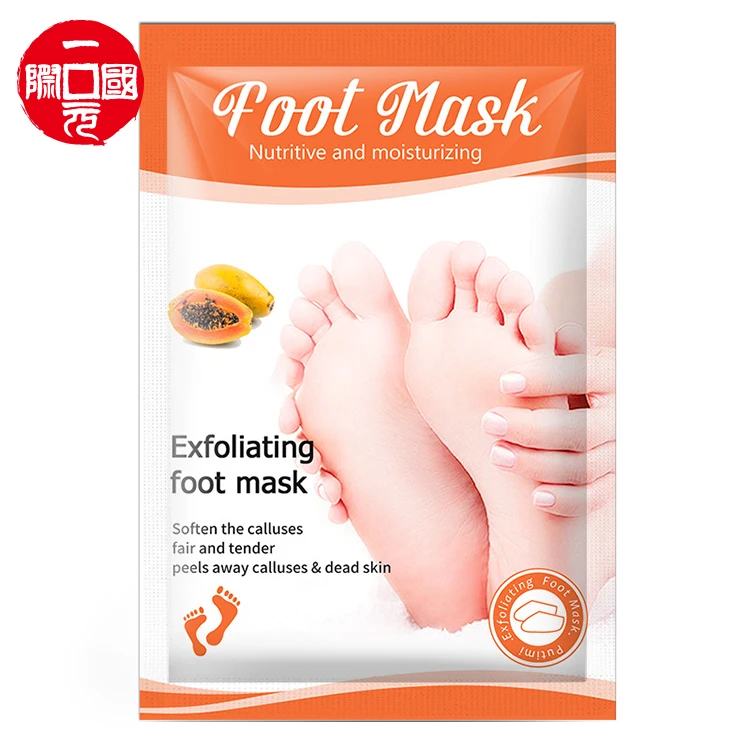 One dollar Private Label New produce hot product remove hard horny foot skin peel mask