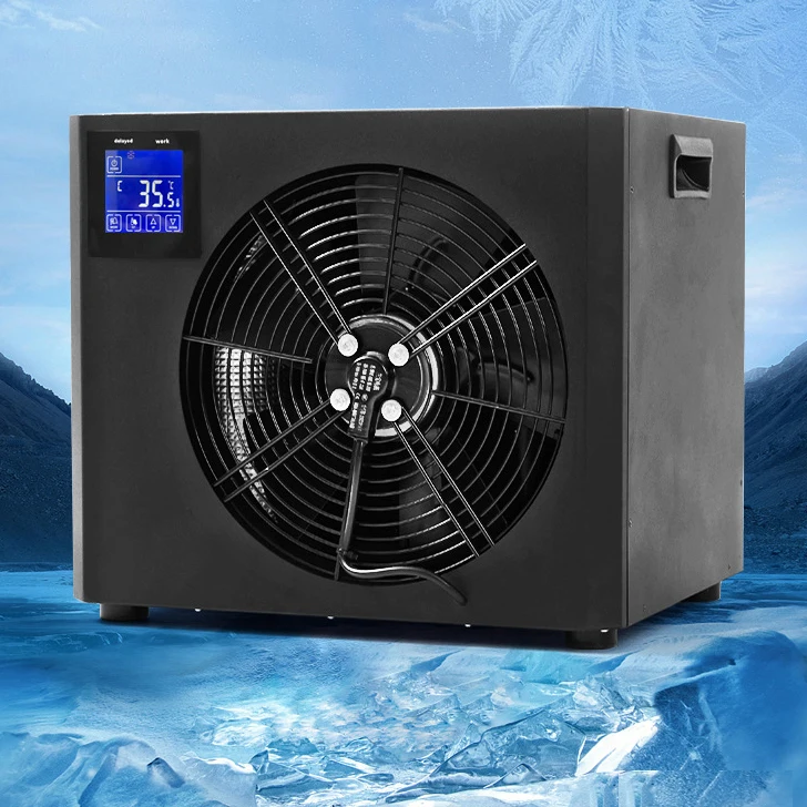 OEM 1HP Cold Plunge Ice Bath Therapy Remote Control Equipment Water Cooling Chiller Temperature Display Cold Plunge for Home Use