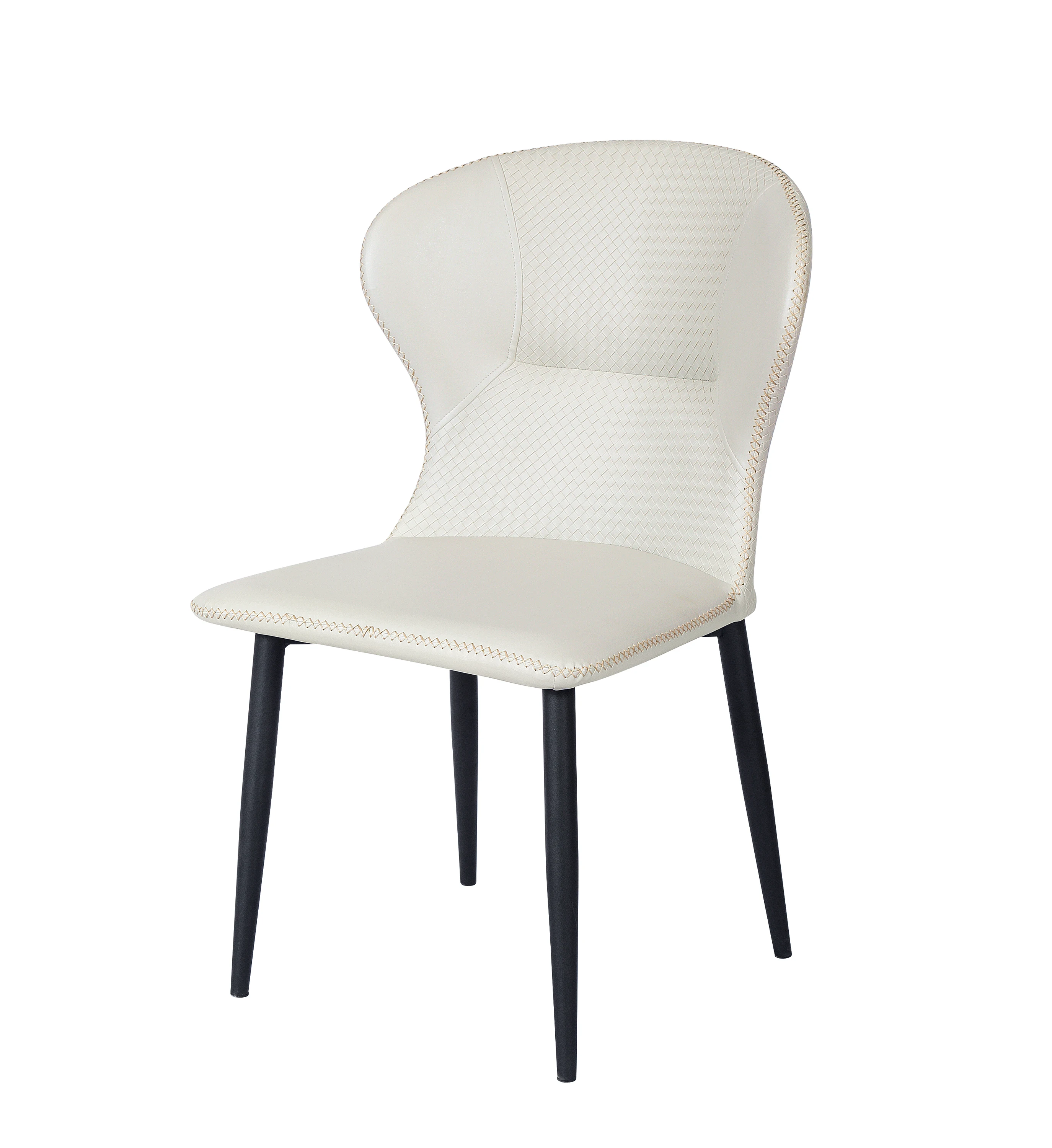 modern fashion low back black and gold rose furniture upholester kitchen chairs dining room chair white gold