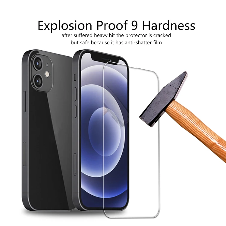 3 Packs Online Sell High Quality 2.5D 0.33MM Tempered Glass Screen Protector For iPhone 11 Pro Max