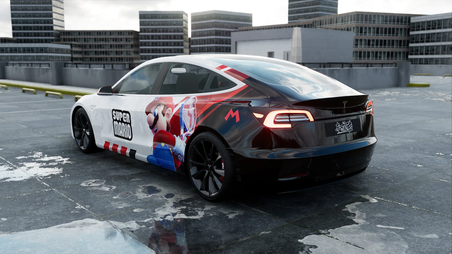 Hot Sale Outdoor Printing Stickers Custom Car Bumper Sticker For Car Vinyl Pvc Decal