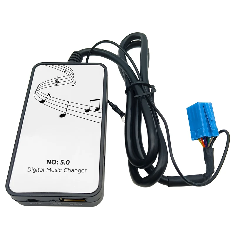 Car mounted Bluetooth music CD player with Bluetooth 5.0 reception and transmission speed, fast digital Bluetooth CD player