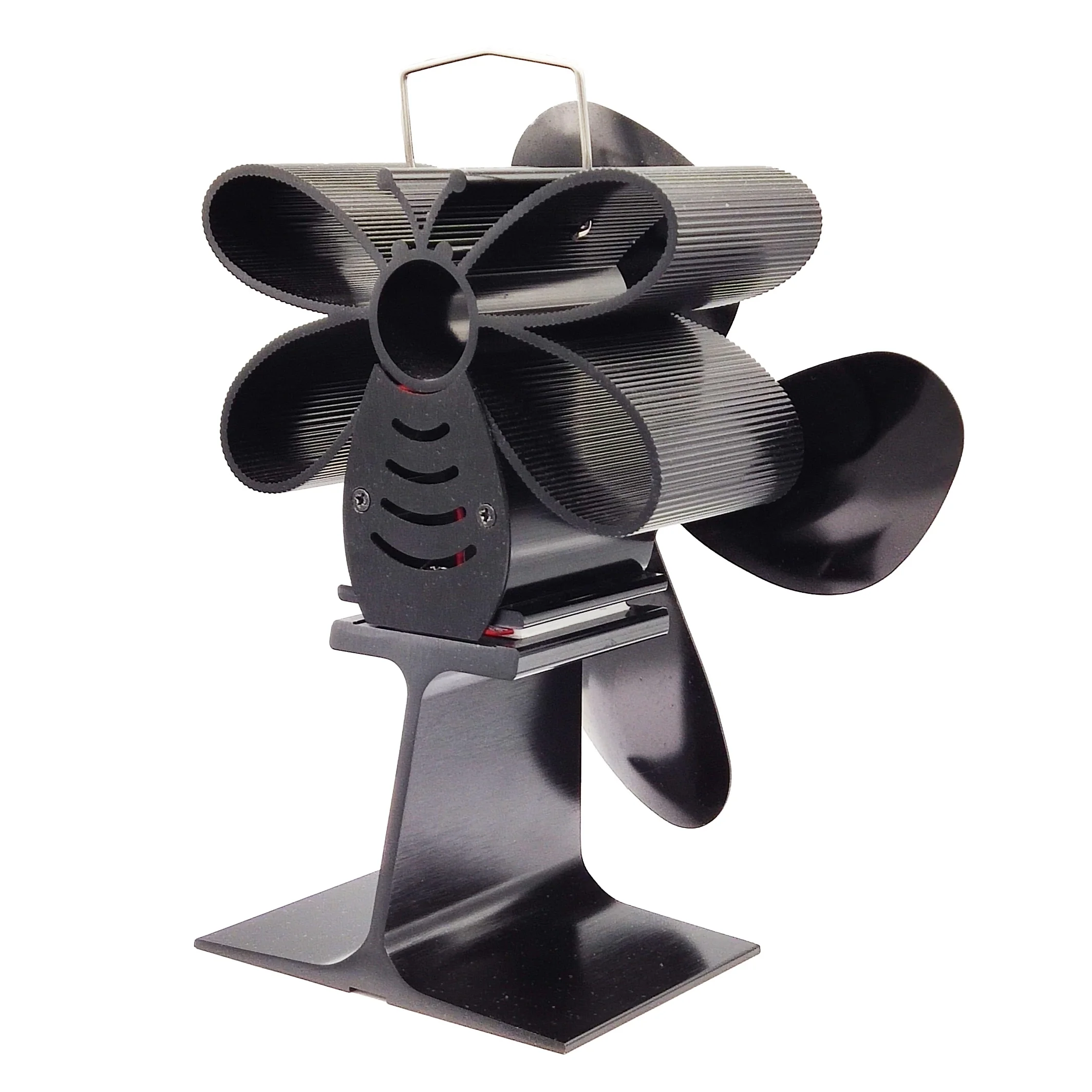 Wood burning Heat Powered Stove fan for Indoor Outdoor Use