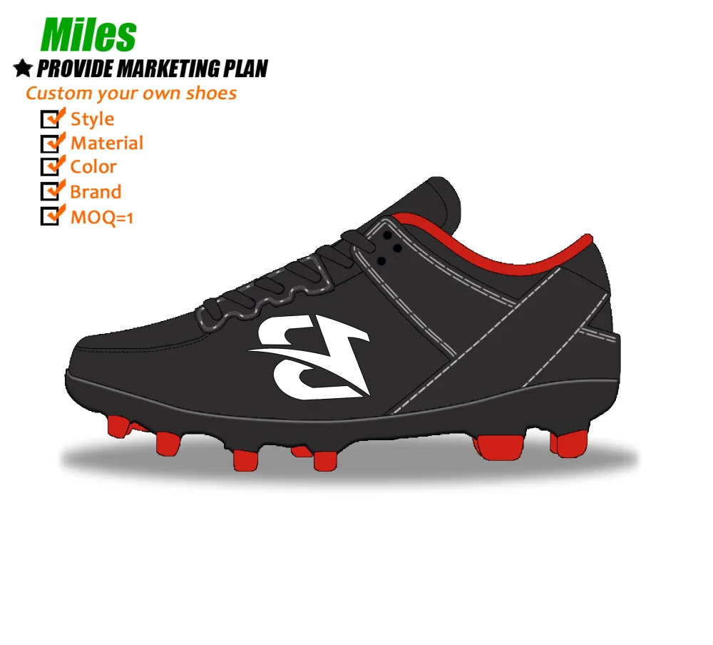 Factory Wholesale Customize Brand Logo Popular Cheap New High Quality Soccer Shoes Custom Professional Football Boots For Men