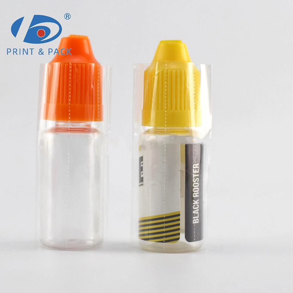 Custom Clear Transparent PVC/PET PlasticHeat Shrink Wrap Film Packaging Shrink Wrap Band for Bottle Neck Sealing