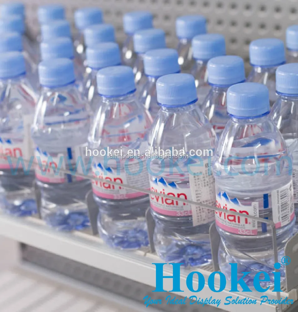 2023 New Supermarket Display Rack Auto Front gravity roller shelf for refrigerating equipment