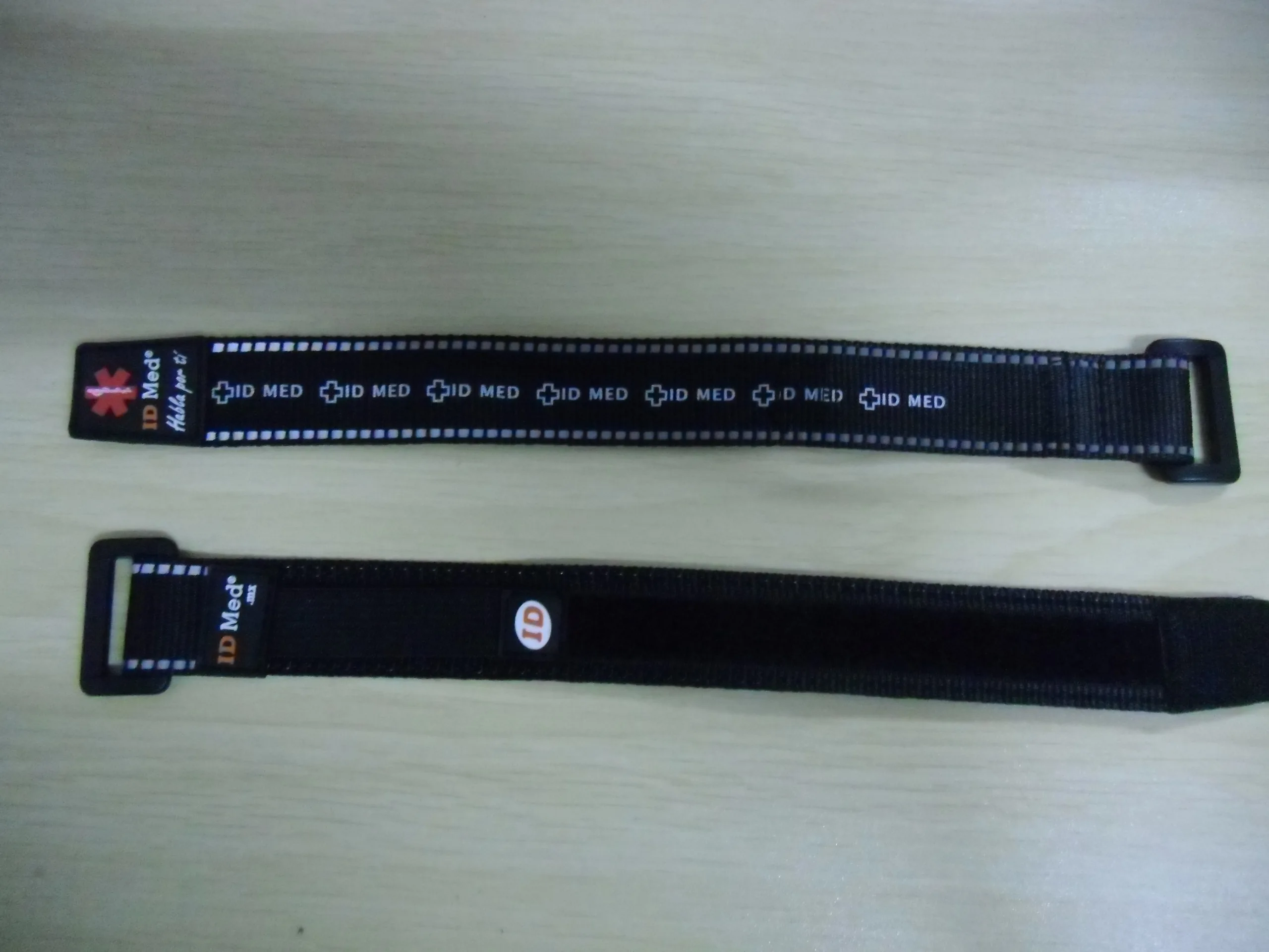 Plastic adjustable wristband for event Party bracelet custom festival fabric fabric promotional bracelet