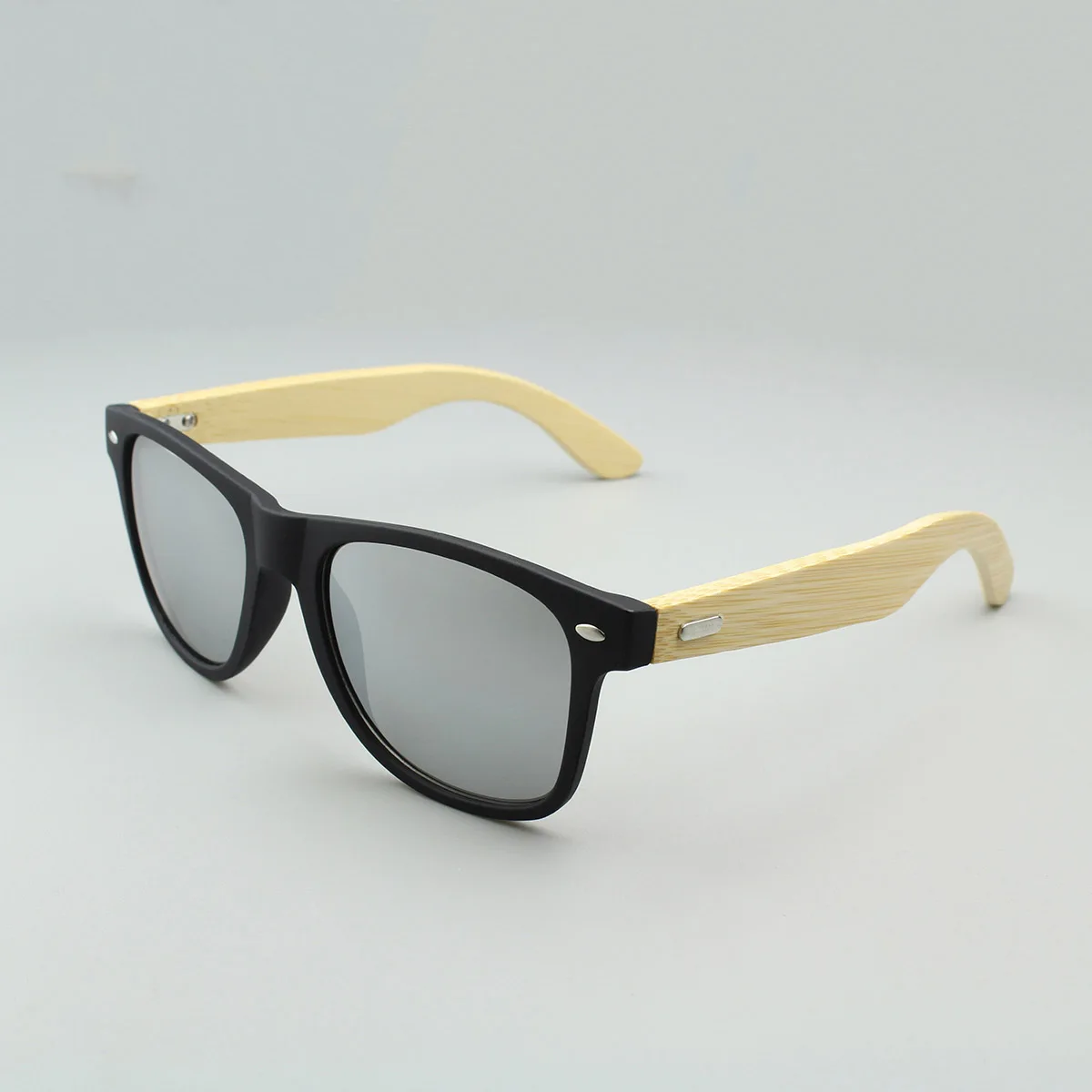Wholesale Design Men Googles Wooden Shades Rubber Frame Custom Logo Polarized Sun Glasses Bamboo Wood Sunglasses With Case