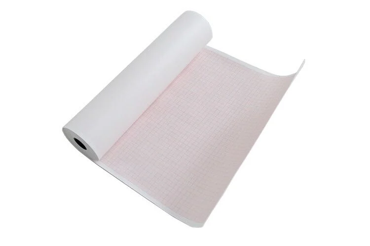 Factory Supply OEM printed Medical ECG thermal paper roll used in hospital