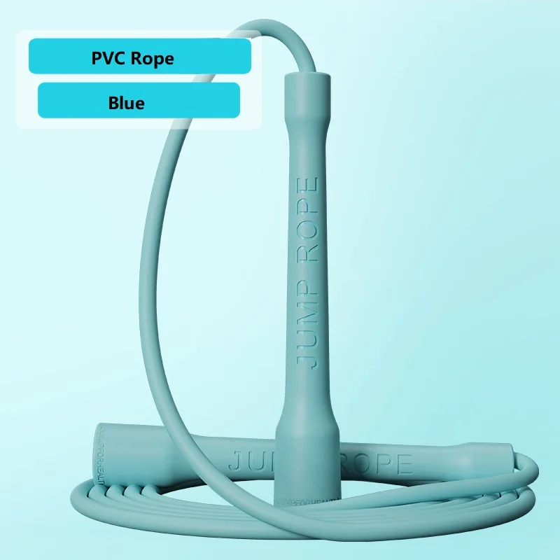 Hot Sale Skipping Jump Rope PVC Fitness Exercise Adjustable Cuerda Para Saltar Skip Ropes