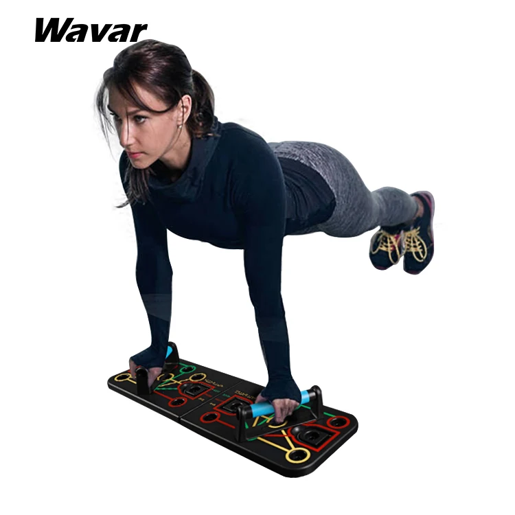 Factory sale push up bar push up stand Hot Sale Fitness Handles Stand S-rotating Plastic Push Up Bar